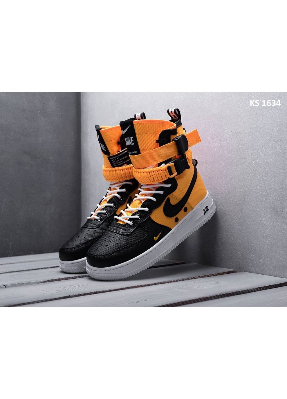 Комбіновані Осінні кросівки чоловічі nike sf air force 1 найк No Brand