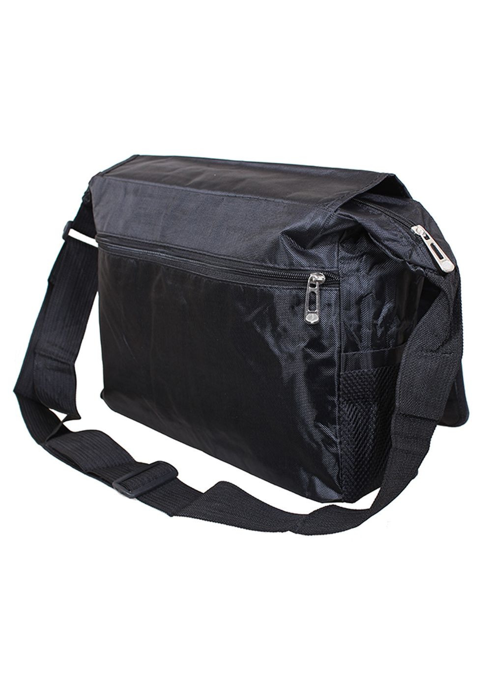 Мужская текстильная сумка 21022 черная No Brand (370848039)