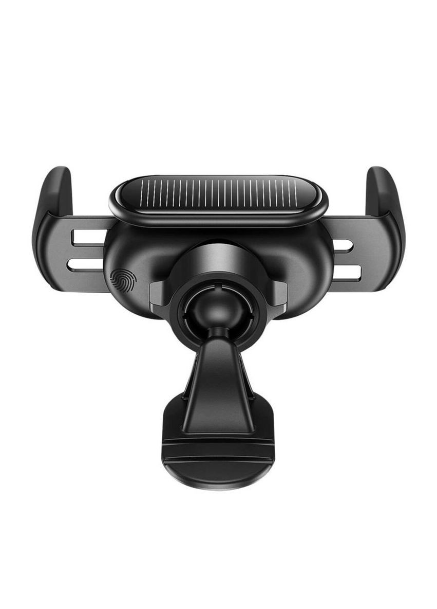 Автотримач для телефона Black Baseus Steel Cannon pro Solar Electric Car Mount (340278516)