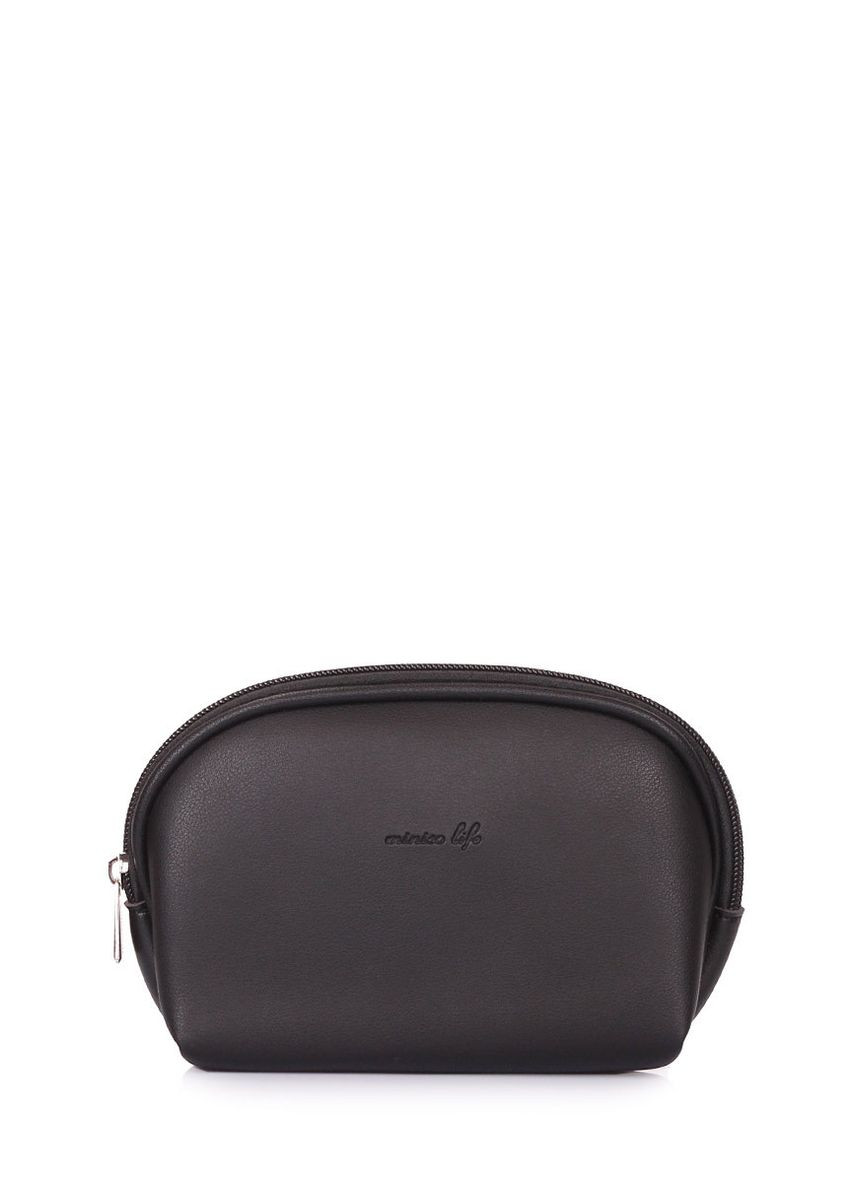 Косметичка зі штучної шкіри Cupcake чорна PoolParty (372657633)