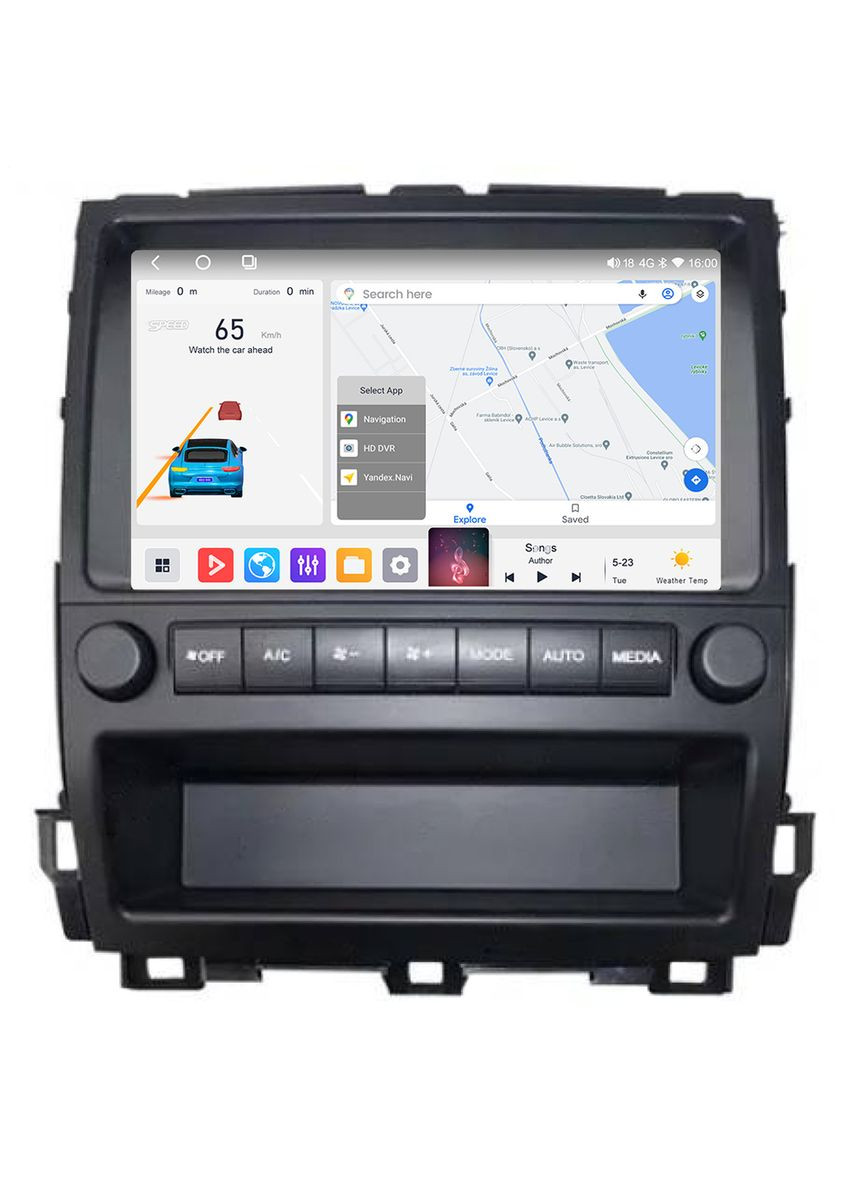 Штатная магнитола MS 2k Lexus GX470 (2002-2009) CarPlay QleD Mekede Prado (369832996)