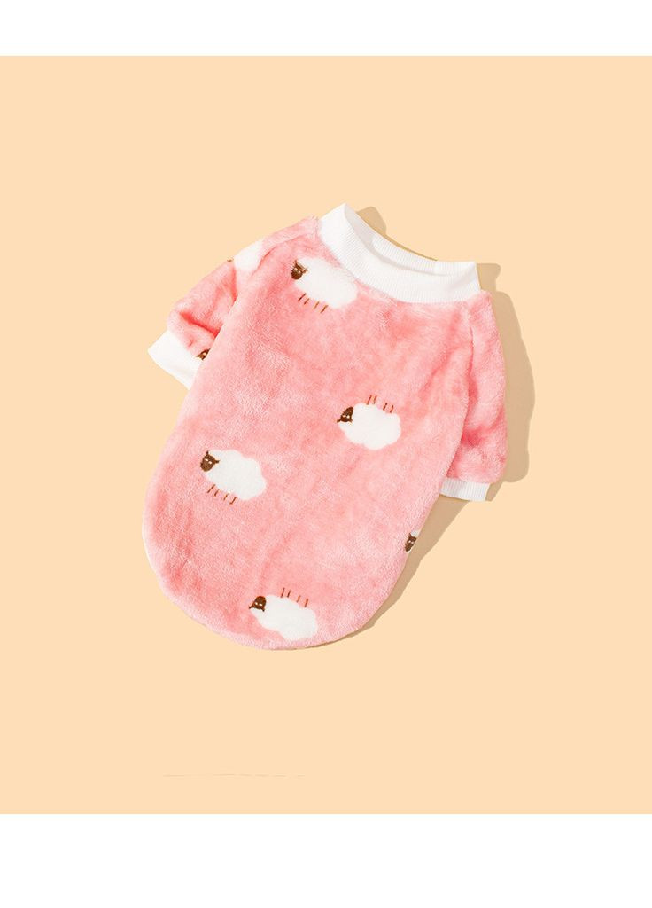 Махрова кофта для котів Pet Style "Баранчик" Рожевий XS No Brand - (323232241)