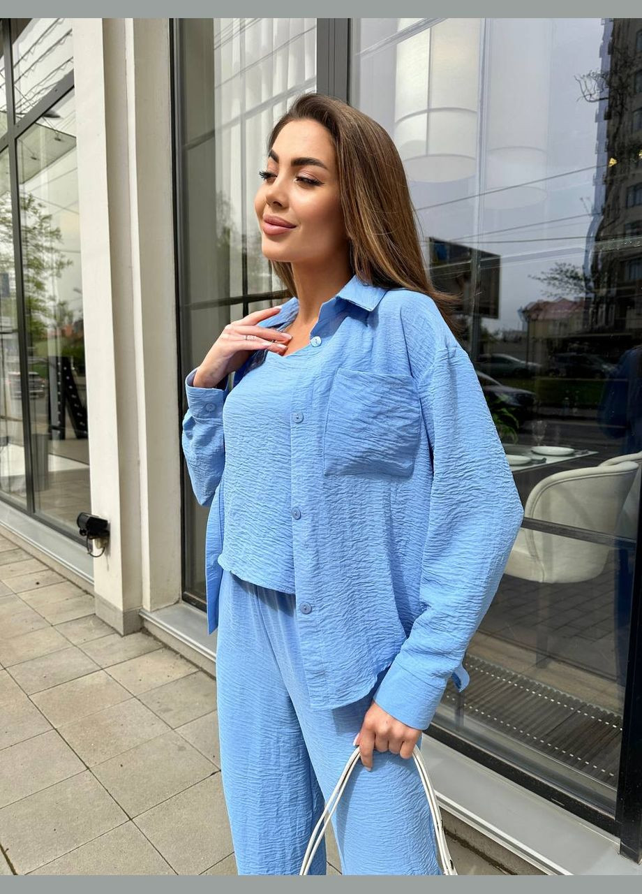 Костюм трійка з штанами, сорочкою та майкою Adelante (335813475)