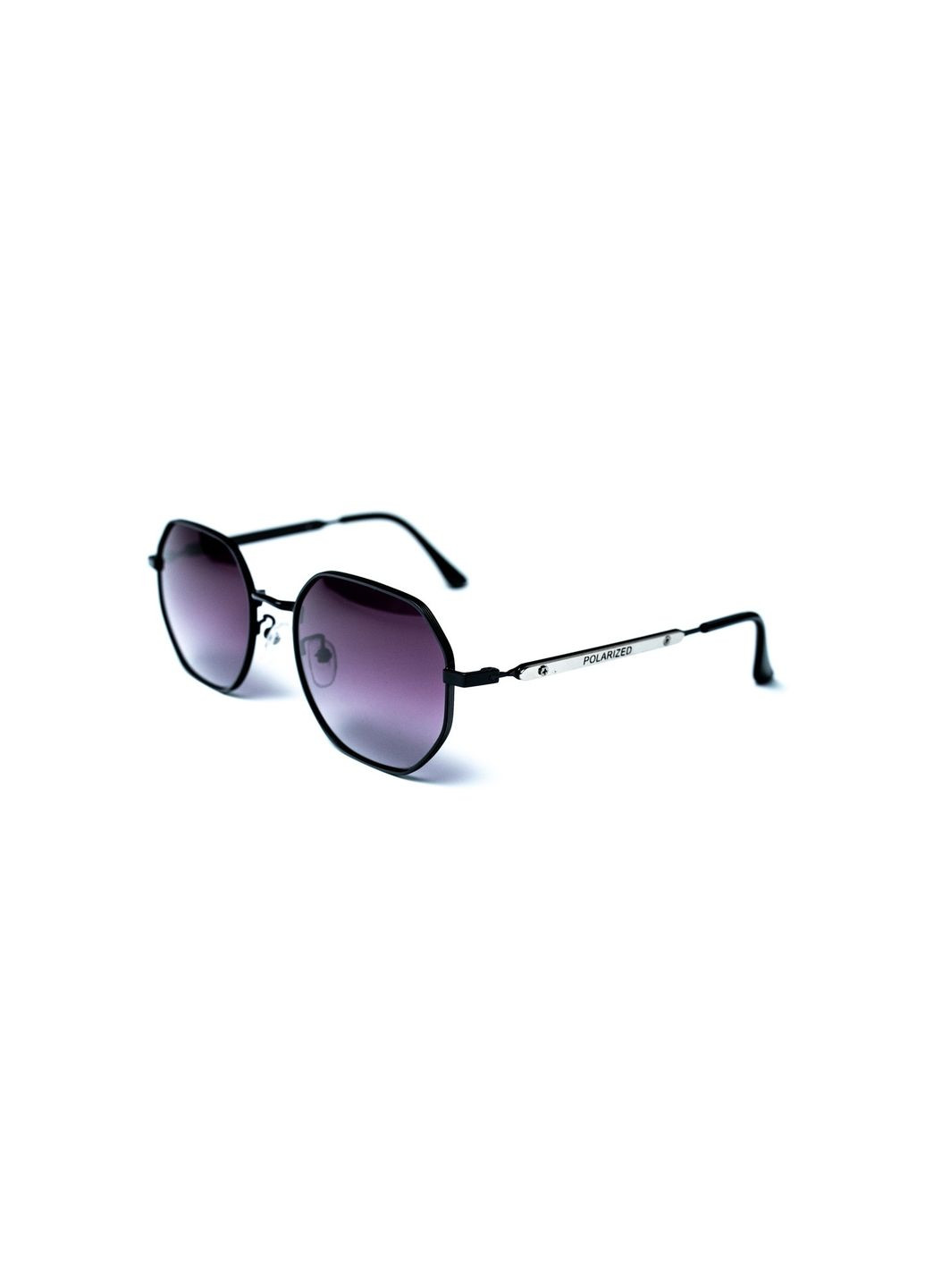 Сонцезахисні окуляри з поляризацією Фешн-класика чоловічі 428-744 LuckyLOOK 428-744м (291161765)
