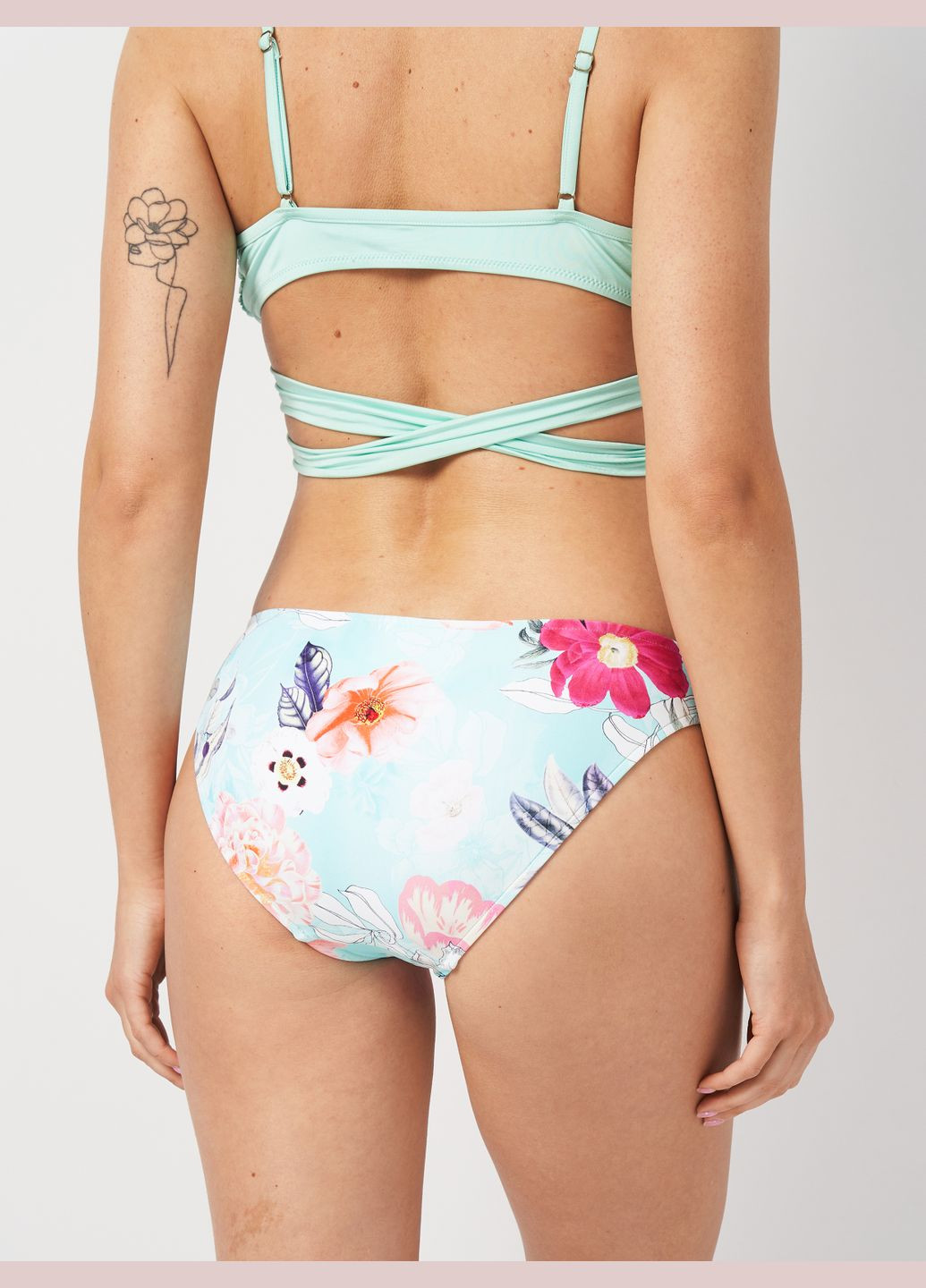 Плавки жіночі сліп 40054-167 блакитний Seafolly Modern love (346240715)