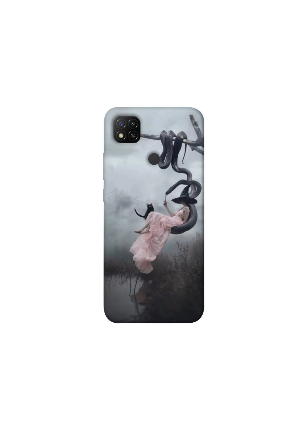 Чехол на Xiaomi Redmi 9C Halloween Witch ver.5 Frontalka (361979318)