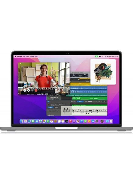 Чехол для MacBook Pro 13" (2016–2022, M2) A1706, A1708, A1989, A2159, A2251, A2289, A2338 M1, A2338 M2 Grey Hardshell (369511584)