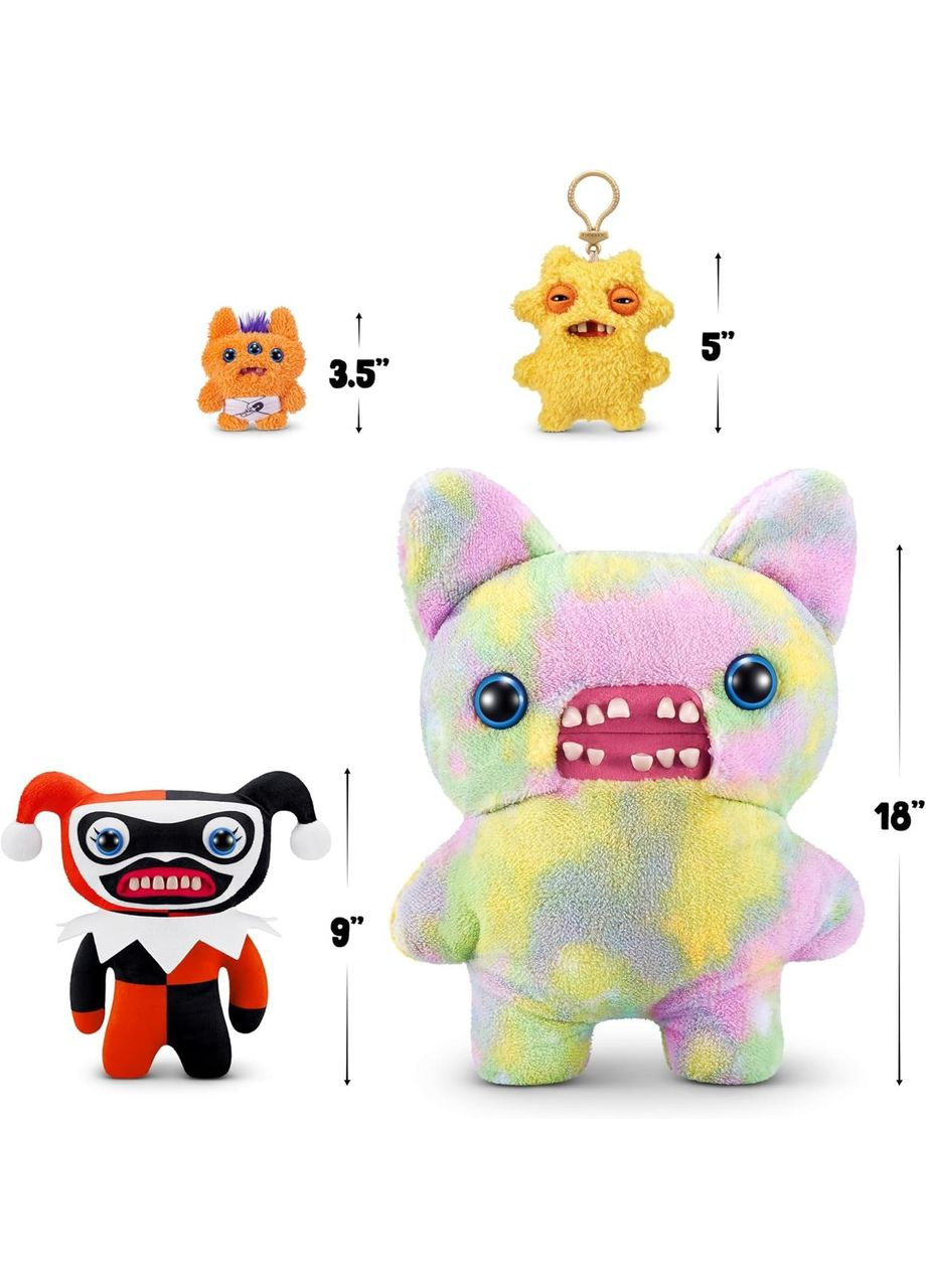 М'яка плюшева іграшка Фуглер Гарлі Квінн 23 см Fuggler Funny Ugly Monster Plush Harley Quinn by Zuru (366237542)