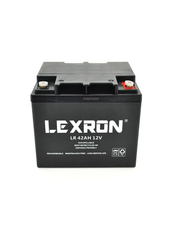 Акумуляторна батарея LR-12-42 12V 42 Ah LEXRON (386026093)