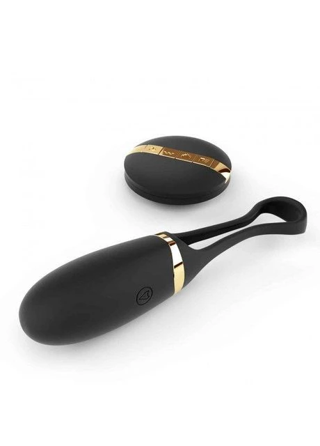 Виброяйте с пультом дистанционного управления Secret Delight Gold Ø 3.2см Dorcel (315339794)