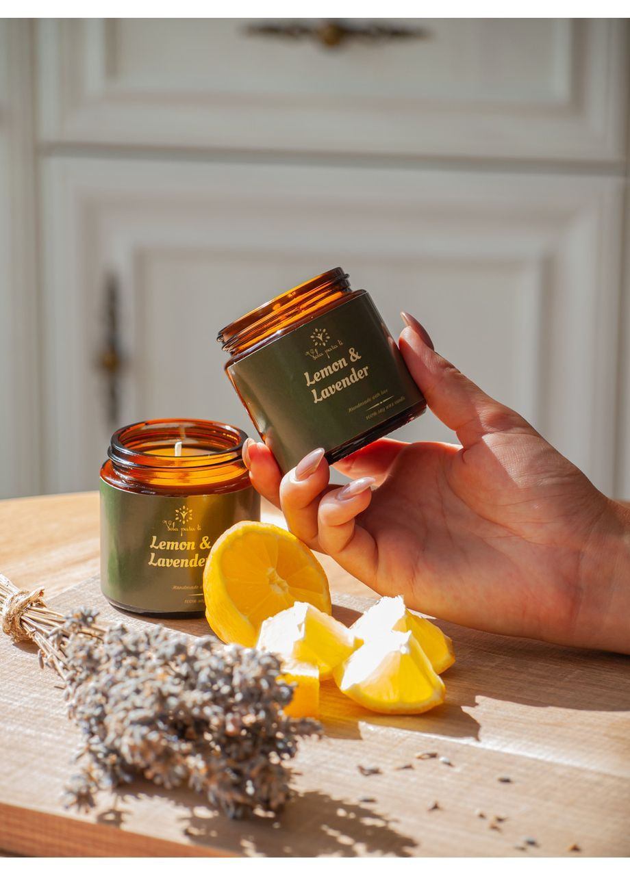 Свеча Lavanda Lemon 100 мл (2679453840) Via Aroma (369668410)