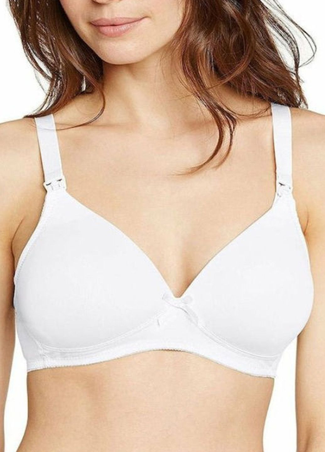 Білий бюстгальтер Naturana