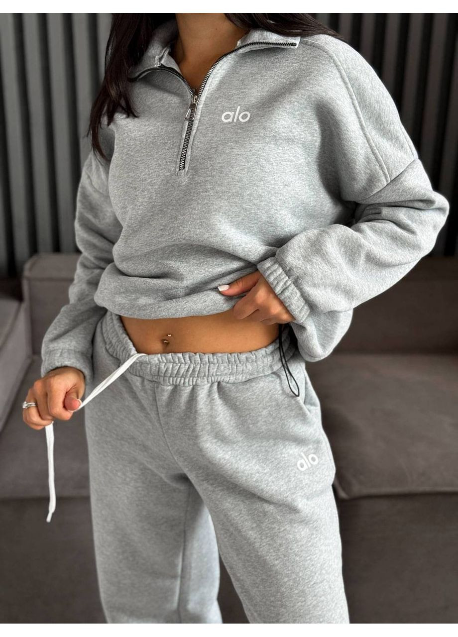 Жіночий костюм із тринітки на флісі • ЗАМІРИ В ОПИСІ DK/DL Мода без кордонів (370549223)