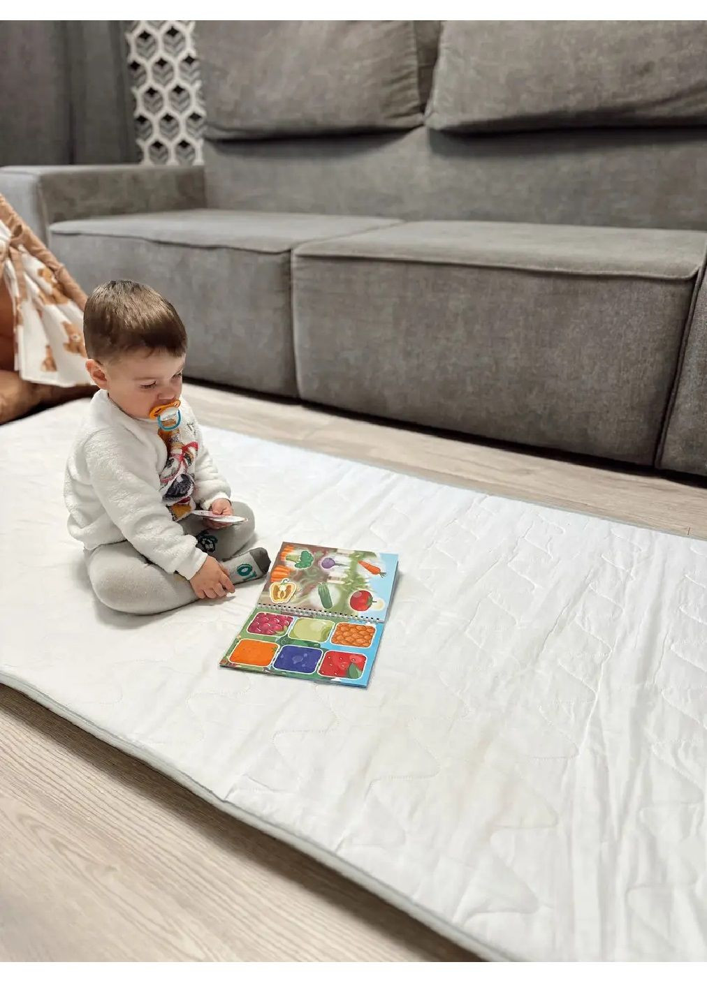 Тонкий односпальный ортопедический матрас топпер на кровать диван с анатомическим свойствами 90x200 см (478947-Prob) Unbranded (314996003)