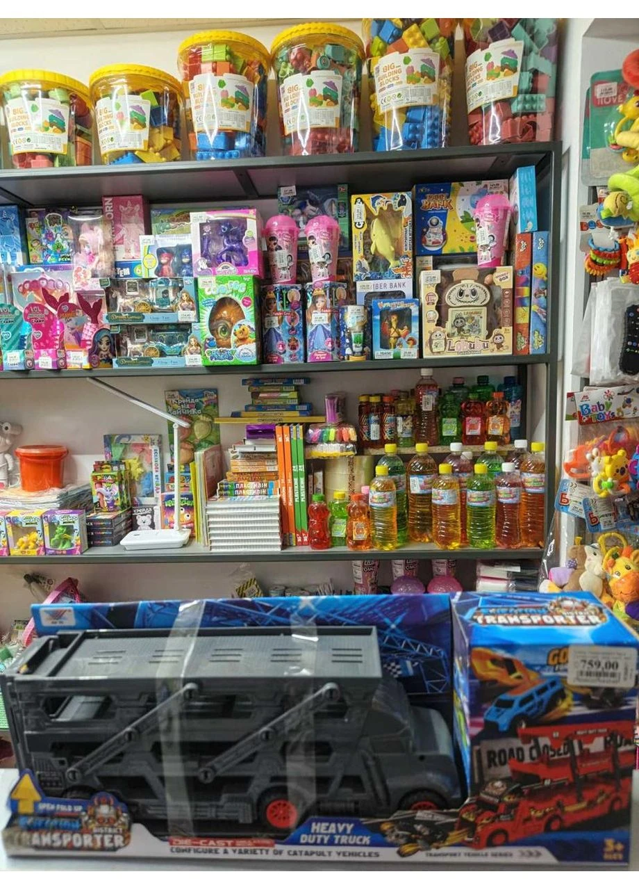 Трейлер машинки +9 знаков, в кор-ке, 40х7,5х15см No Brand (389274430)