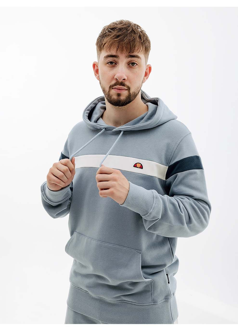 Чоловіче Худі Pietro OH Hoody Блакитний Ellesse (302224074)