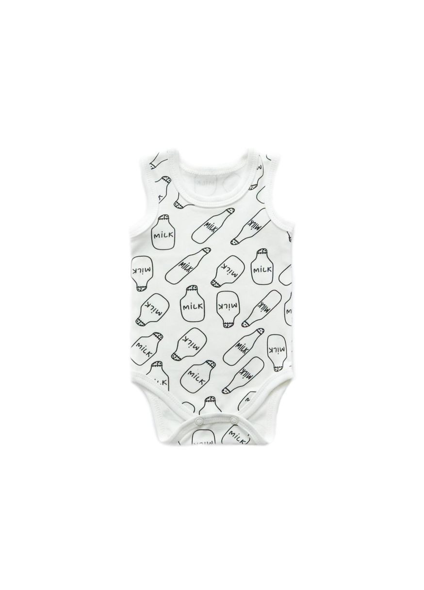 Комбінований демісезонний боді-майка мілк Ріпка