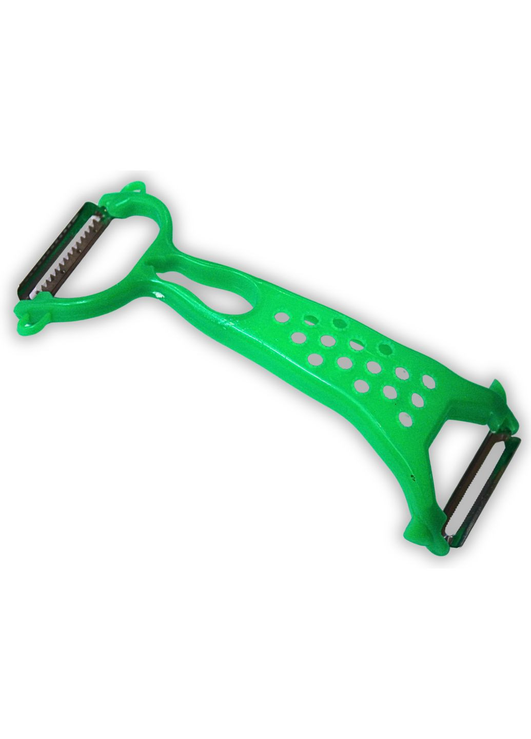 Овощечистка двусторонняя 18.5см Зеленый FROM FACTORY OVC (360895820)