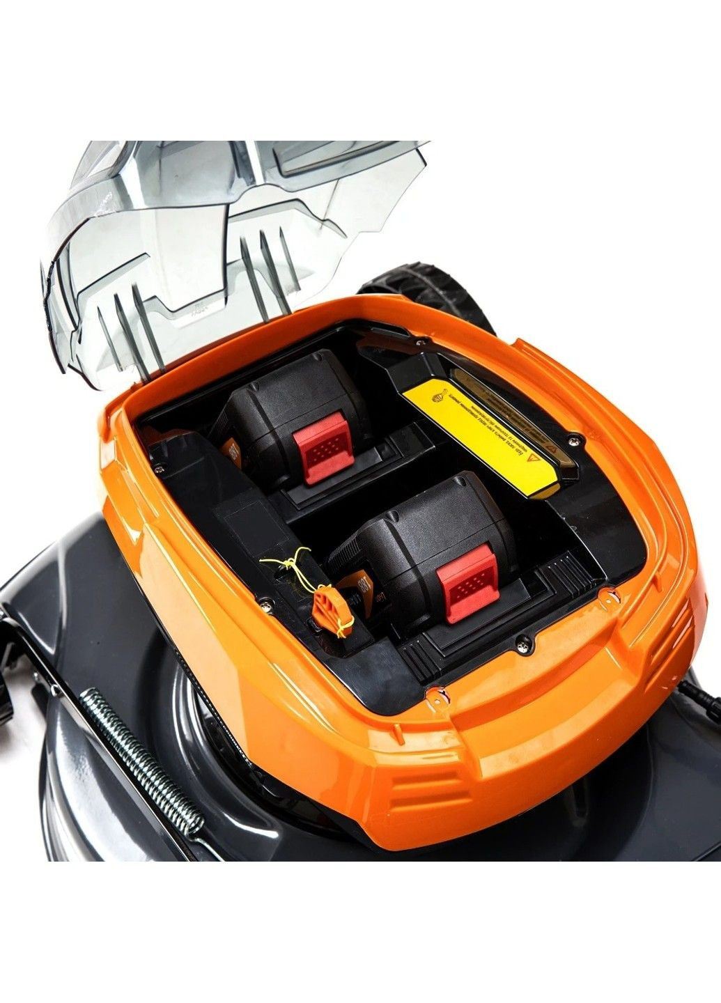 Газонокосарка акумуляторна самохідна BLM48-SP KIT (48 см, 30-80 мм, 70 л, BL, 18+18 В, комплект) GTM (334300527)