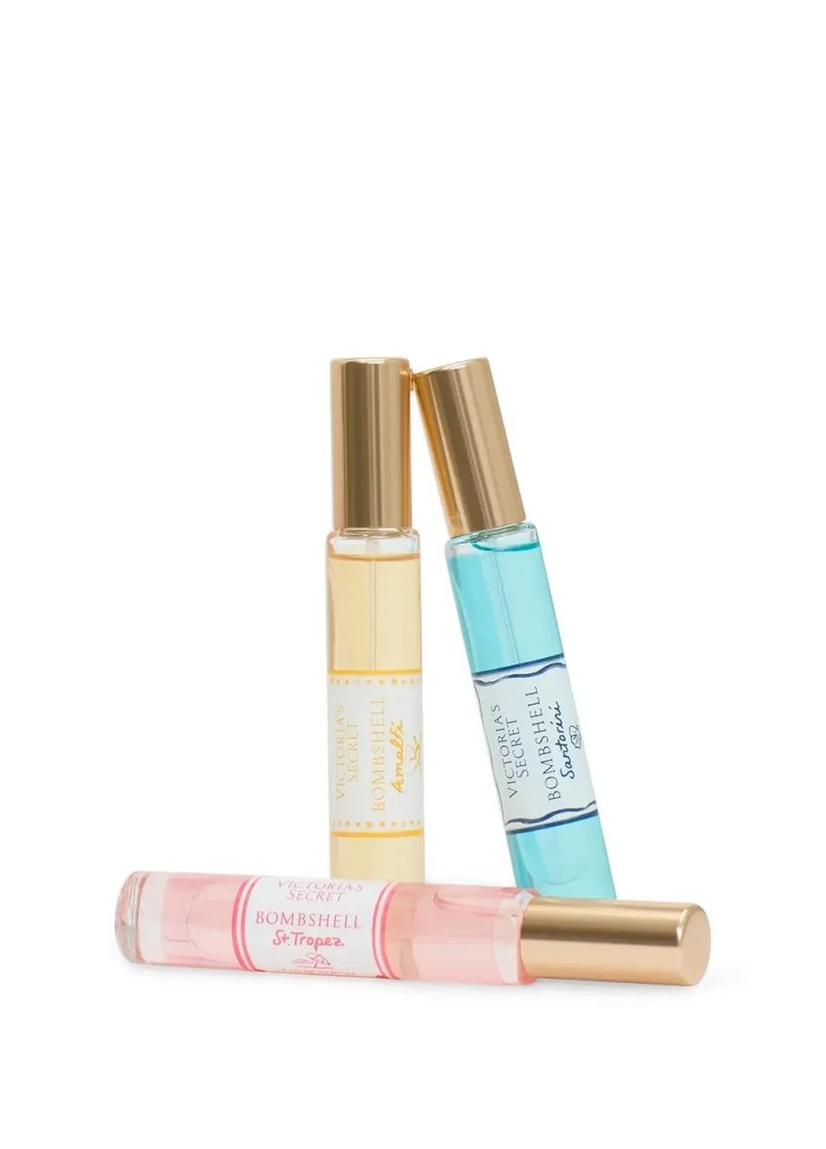 Набір парфумованої міні води (3 шт.) Bombshell Getaway Trio Travel Spray Set Victoria's Secret (364859538)