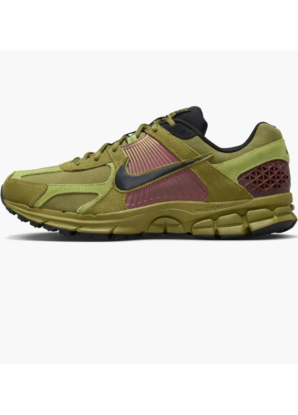 Оливкові кросівки чоловічі zoom vomero 5 pacific moss lifestyle shoe olive/violet fj1910-300 Nike