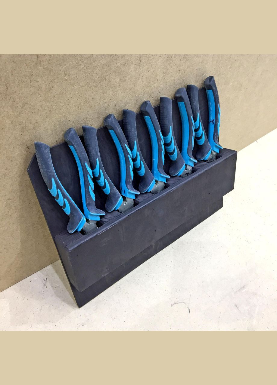 Органайзер для ручного инструмента из дерева Манеора венге (ОРС-000212) No Brand (328909529)