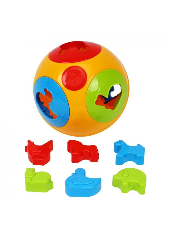 Развивающий умный Шарсортер №2 3237TXK с фигурками животных ТехноК (304405704)