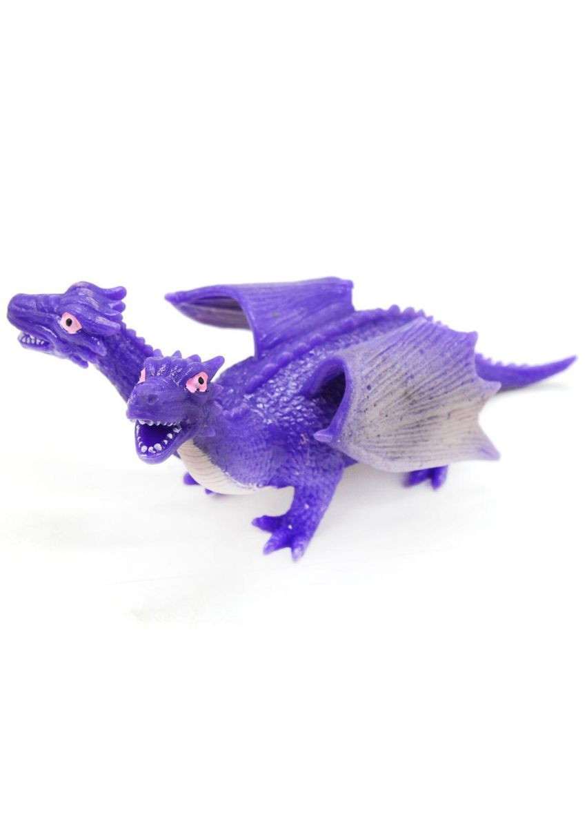Іграшка антистрес тягучка "Двоголовий дракон", фіолетовий (A032P) MIC (362423437)