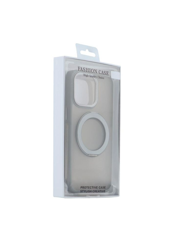 Чехол TPU+PC Mag 360 Spin Case для iPhone 14 Pro Max Grey No Brand (340405028)