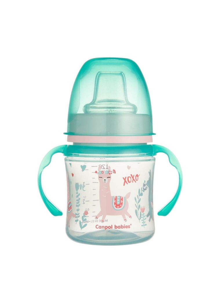 Кружка тренировочная EasyStart 120 мл - Sweet Fun зеленая 35/207_gre Canpol Babies (317365641)