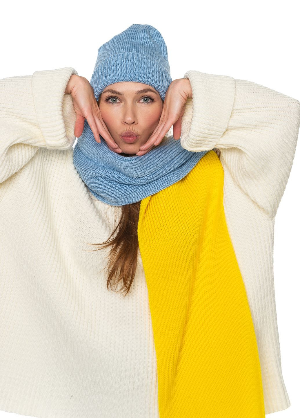 Женский комплект шапка и шарф SVTR (369779370)