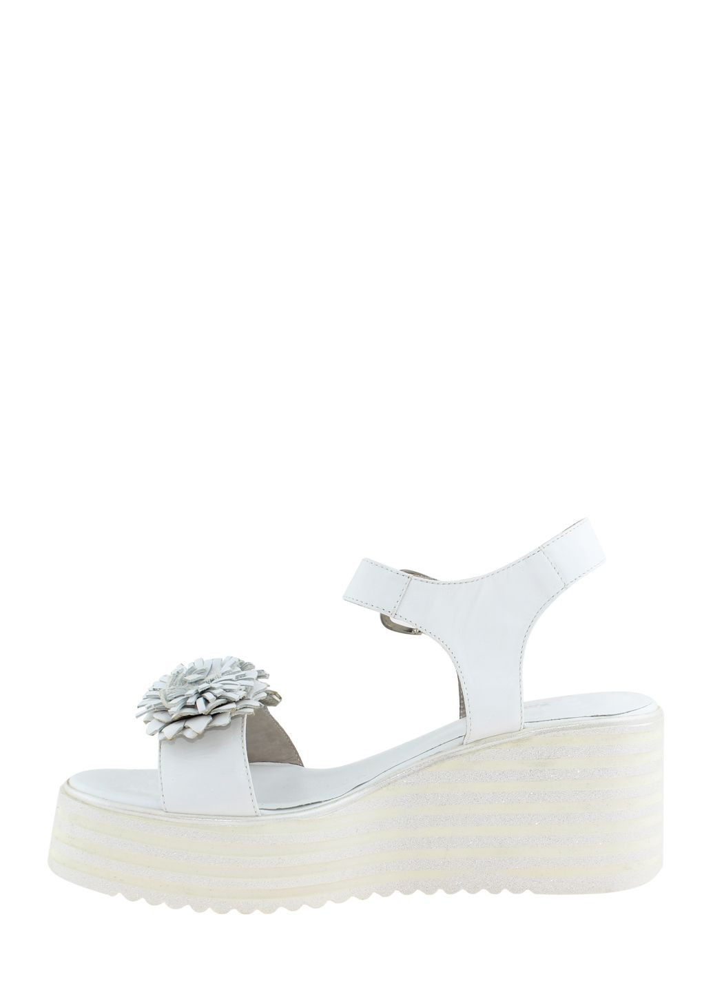 Белые босоножки 8427-02 белый Pemla