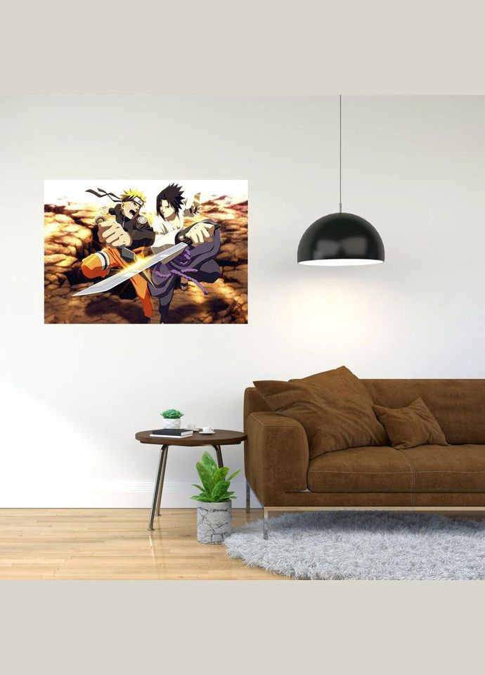 Плакат- з принтом "Naruto - Наруто (сенен-манга аніме) 14" A2 Кавун постер (316210400)