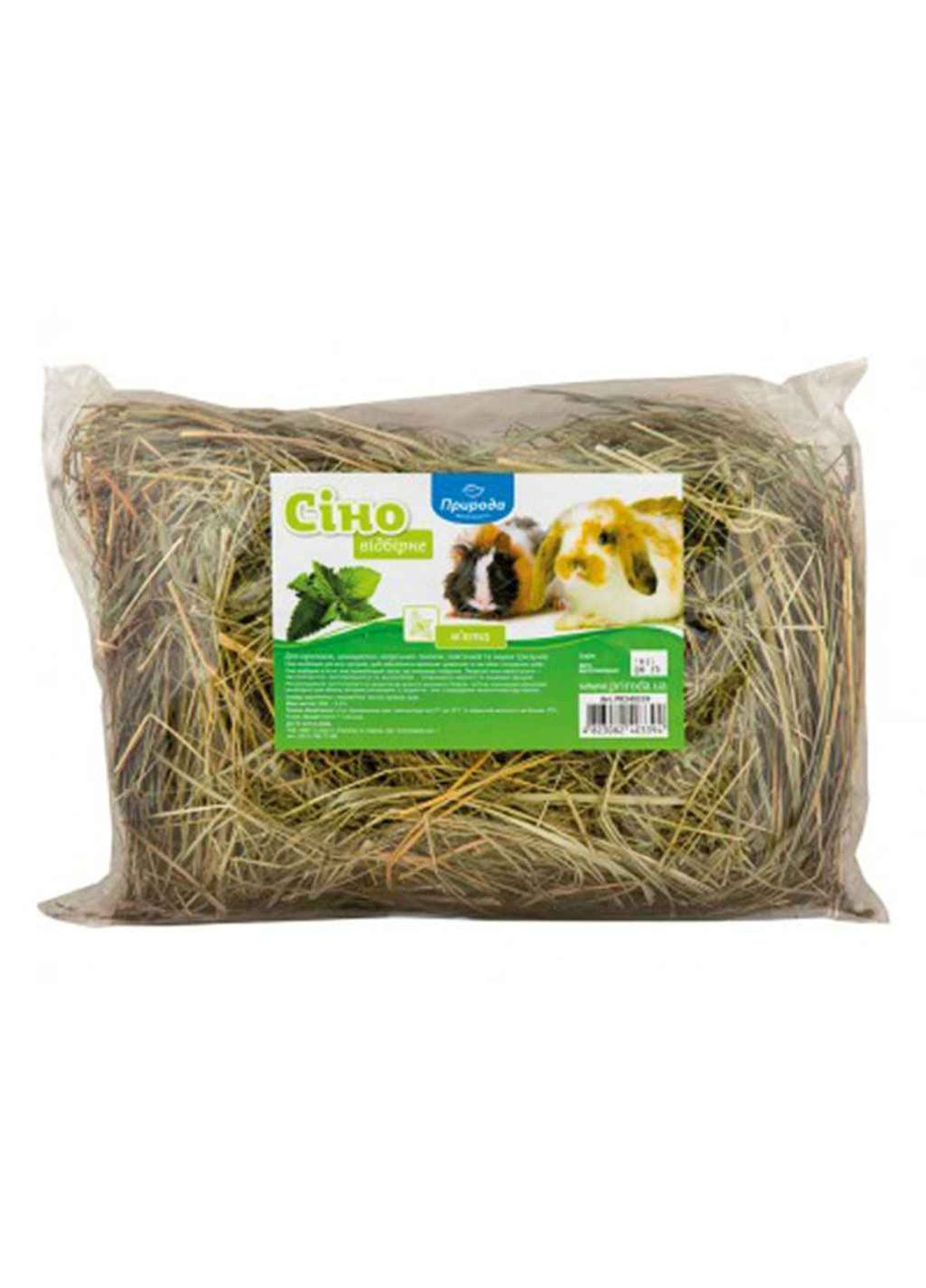 Сіно для гризунів 200г "М'ята" Природа (362353751)