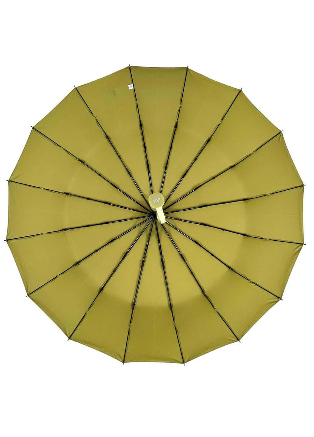 Однотонный зонт автомат на 16 карбоновых спиц Toprain (289977362)