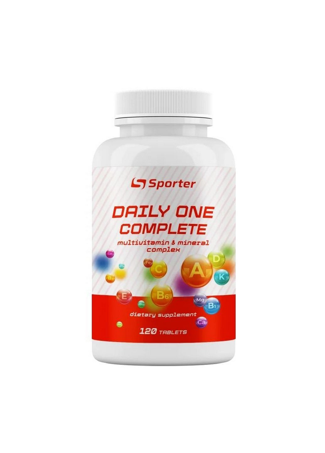 Витамины и минералы Daily one Complete, 120 таблеток Sporter (293481658)