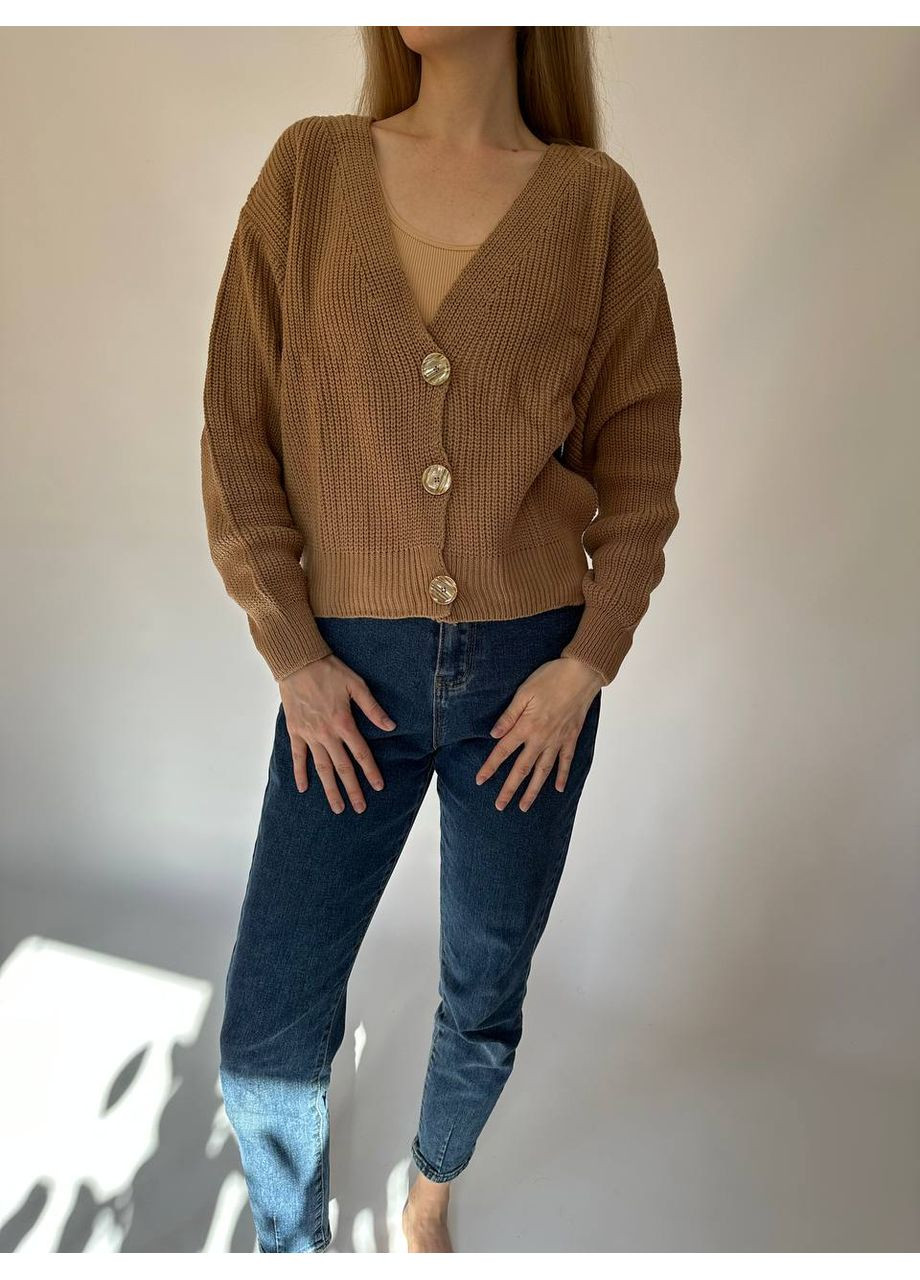 Кардиган вязка жіночий мякий не колеться на гудзиках No Brand (354827807)