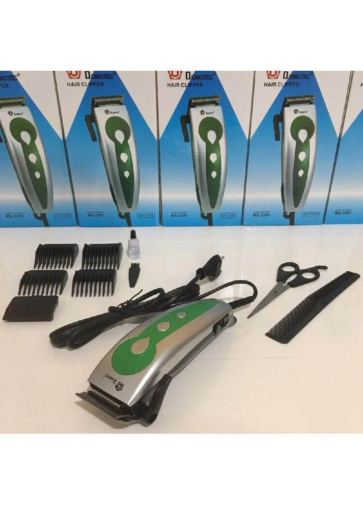 Машинка для стриження MS 3301 4 насадки/Професійна машинка волосся Domotec (370255184)
