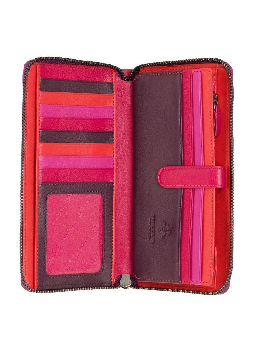 Кожаный кошелёк женский на молнии BRC98 BERRY Visconti (303830029)
