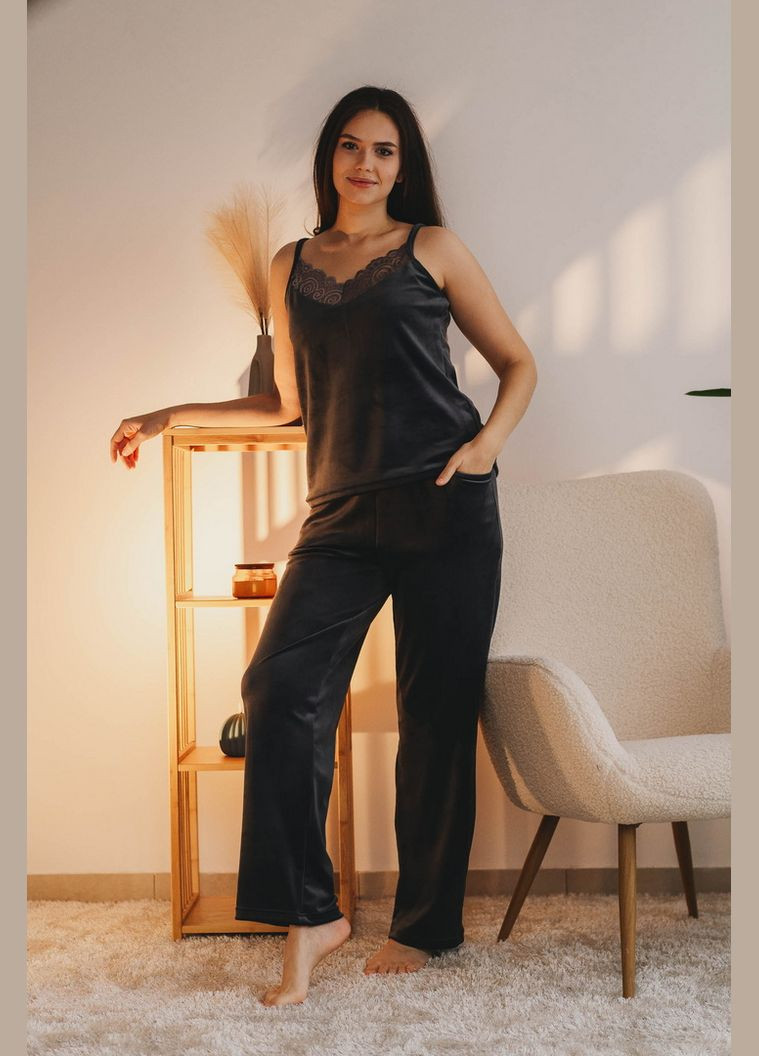 Графітова всесезон комплект жіночий 09-3483-31 Авекстекс