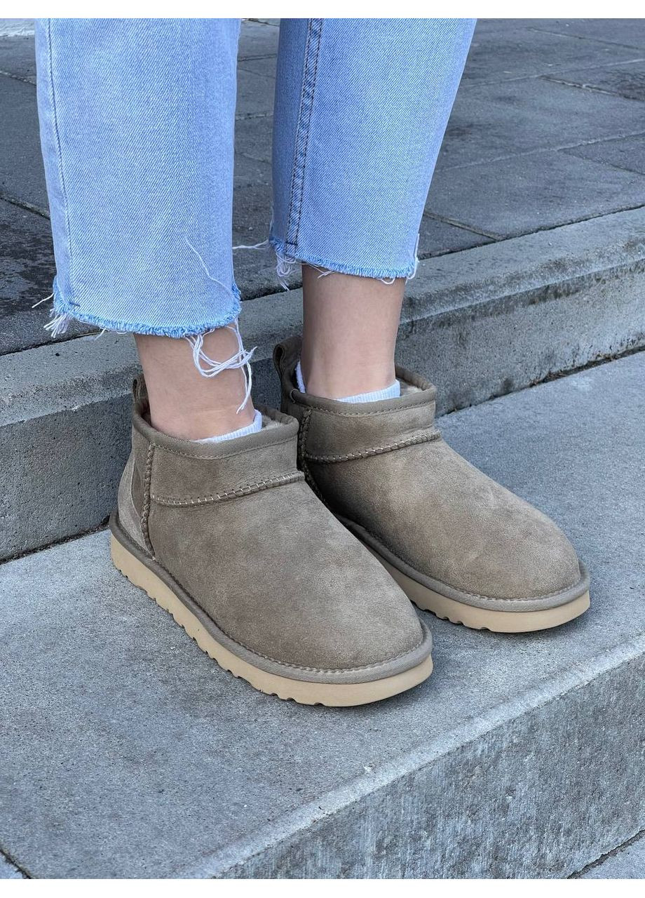 Угг Ультра Міні Замшеві Classic Ultra Mini UGG (362648235)