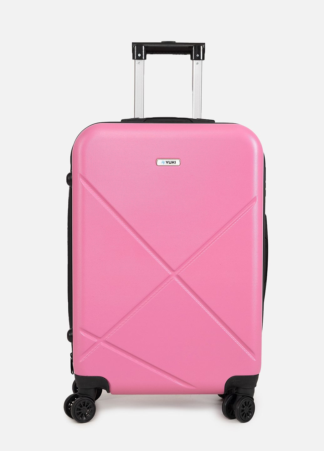 Женский чемодан цвет розовый размер L CB-00249995 Yuki (315338368)
