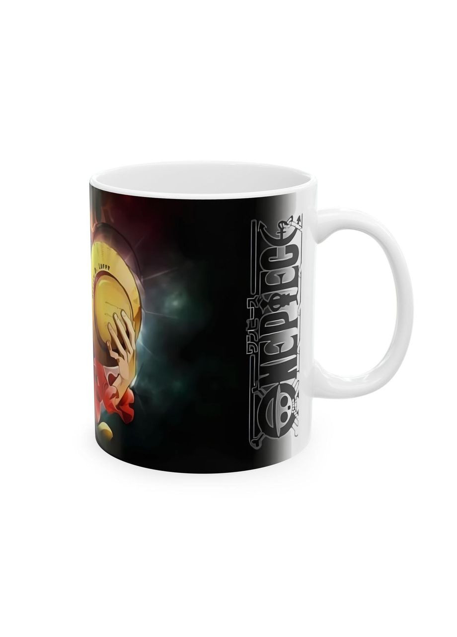 Чашка з принтом One Piece - Луффі 330 мл No Brand (368671433)