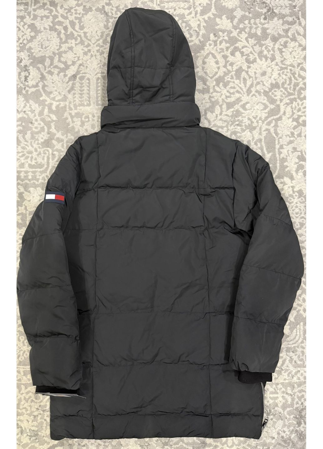 Черный демисезонный Пуховик Tommy Hilfiger