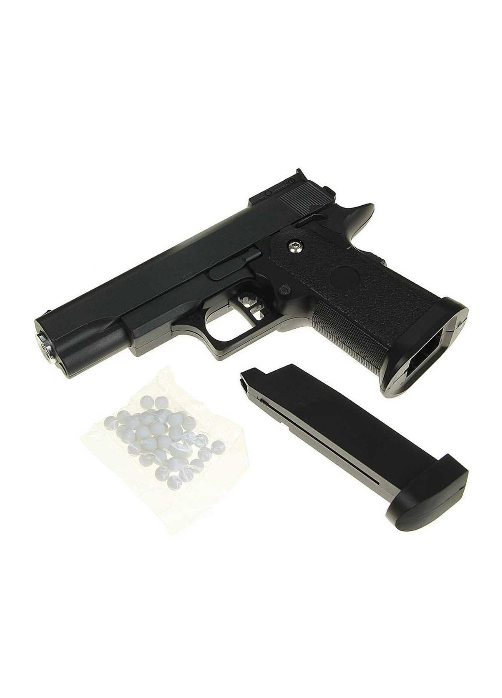 G10 Страйкбольный пружинный пистолет модели COLT1911PD черный Huada Toys (330017288)