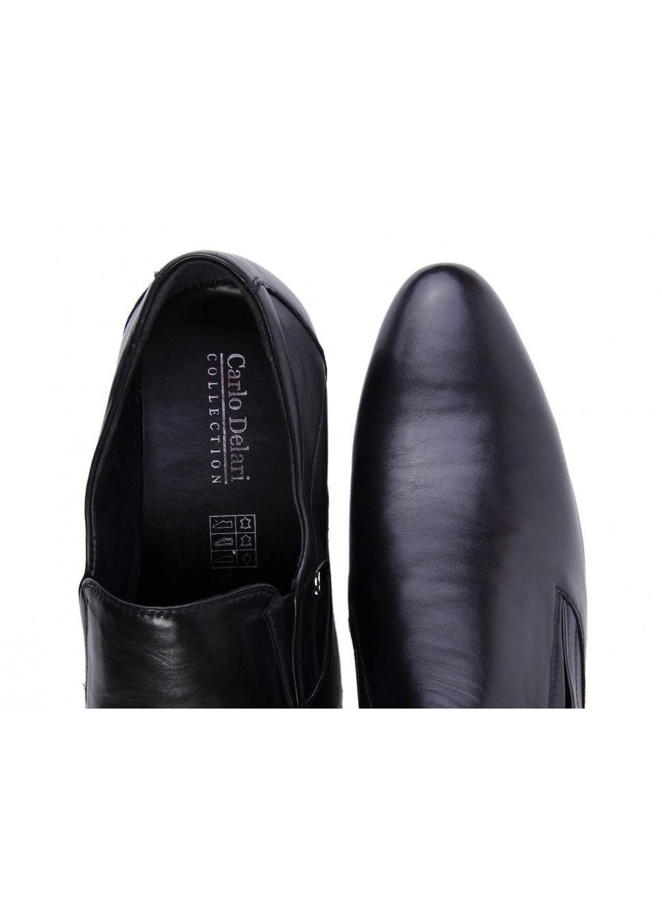 Черные туфли 7151008 38 цвет черный Carlo Delari