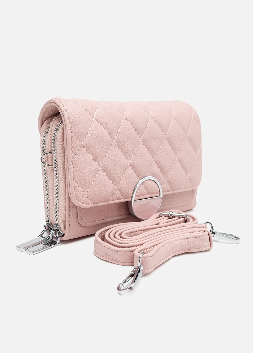 Женская сумка цвет розовый ЦБ-00246482 Johnny (282925131)