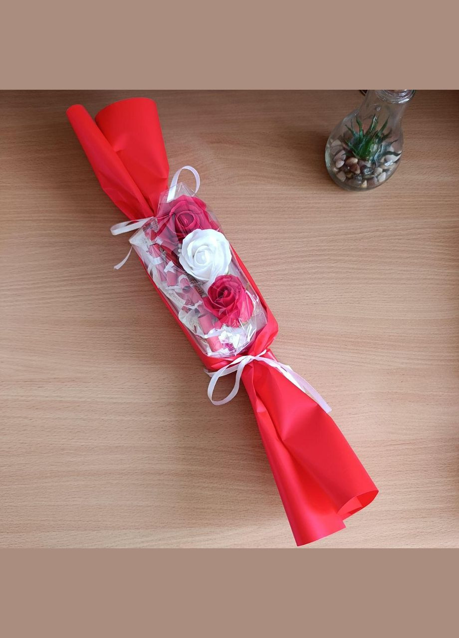 Набір з цукерками трояндами та 11 причинами чому я тебе кохаю на день закоханих 8 березня день народження (ar193) No Brand (322126688)