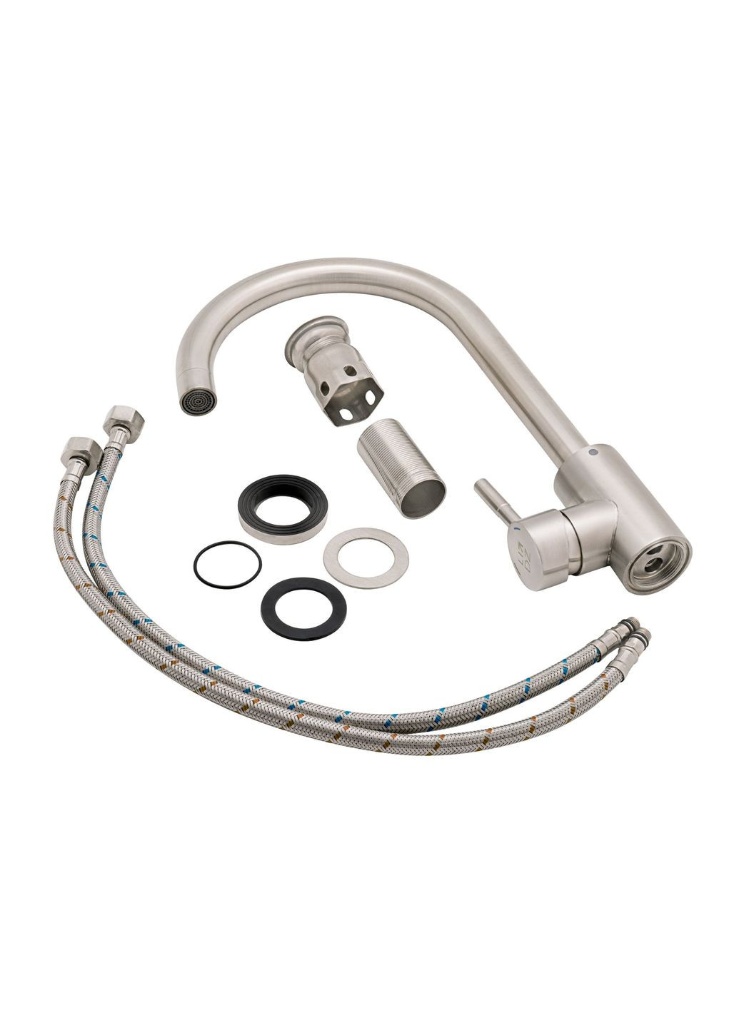 Змішувач для кухні Aria (k35) LDARI015FNKS21689 Nickel LIDZ 015F (323485761)