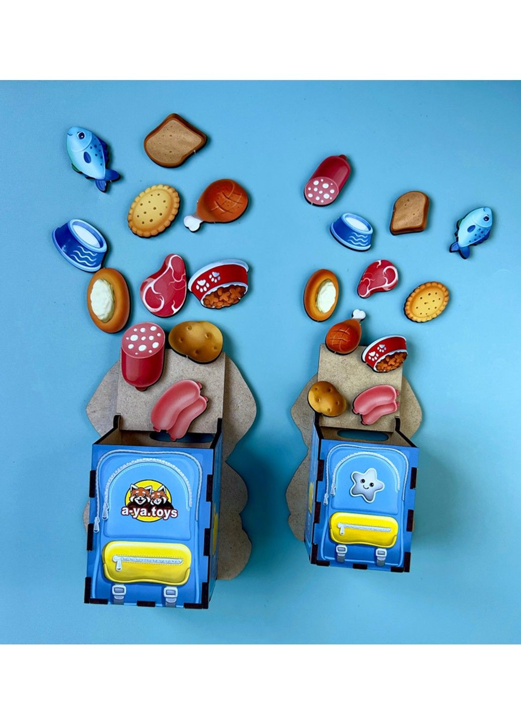 Чарівна скринька-сортер "Нагодуй собачок" ПСФ 113 Ubumblebees (297129501)